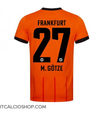 Eintracht Frankfurt Mario Gotze #27 Terza Maglia 2024-25 Manica Corta
